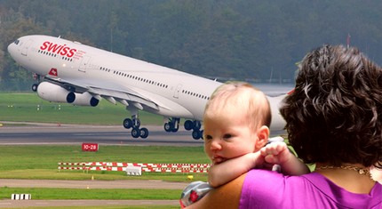 Dzieci urodzone w samolocie